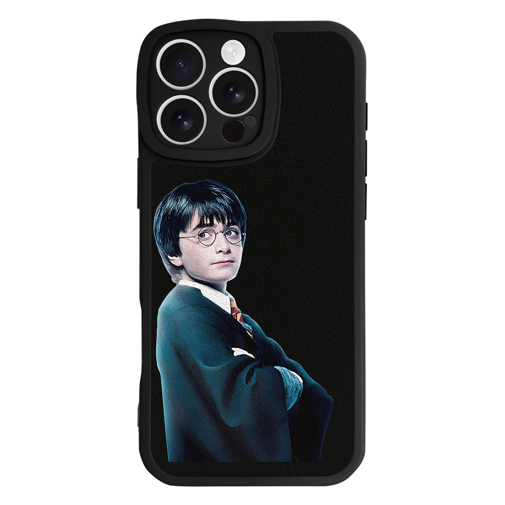 （画像用） Harry Potter ハリー・ポッターシリーズ 【iPhone 16シリーズ対応】シリコンスマホケース（レザー調） 材質：シリコン